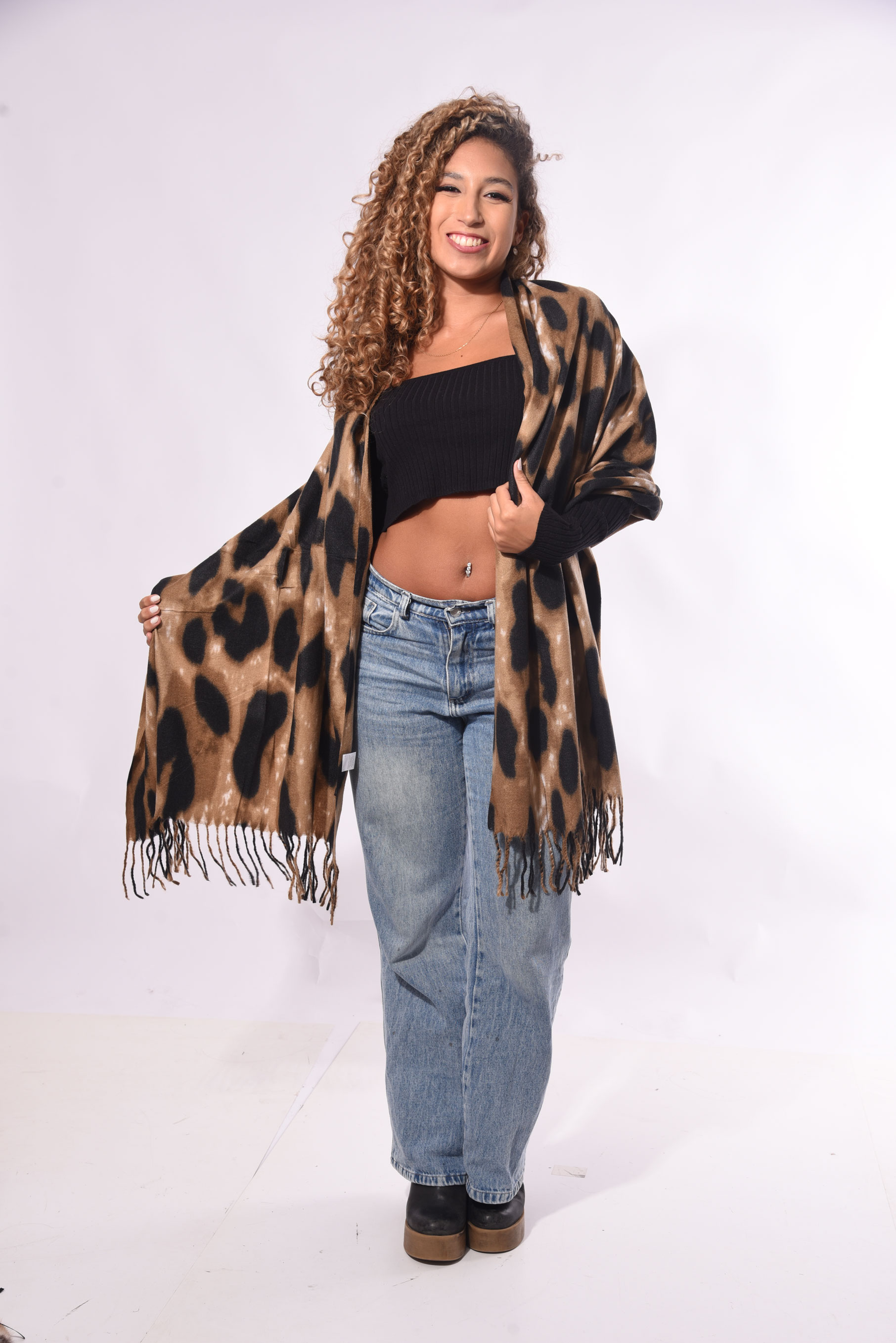 Pashmina Cashmere Estampada - Cod. 90527